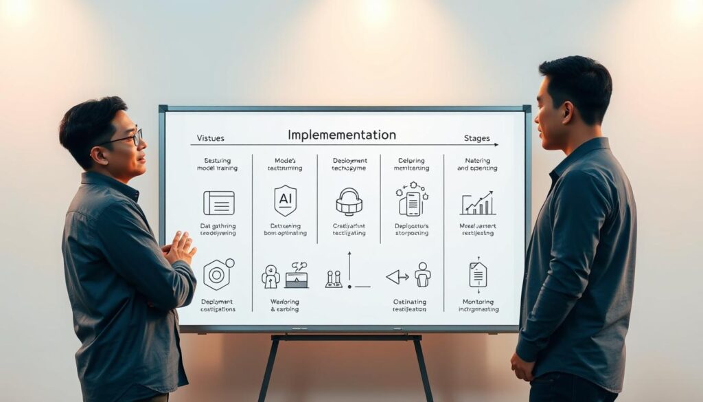 AI implementation steps