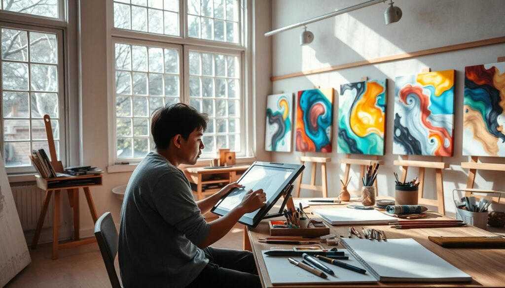 generative AI in visual arts