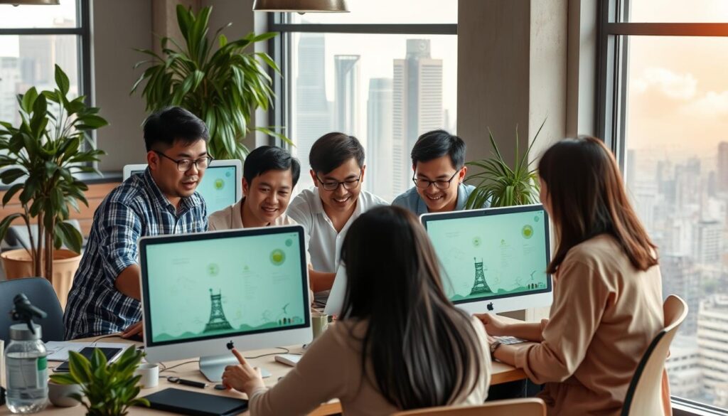 AI for sustainable startups