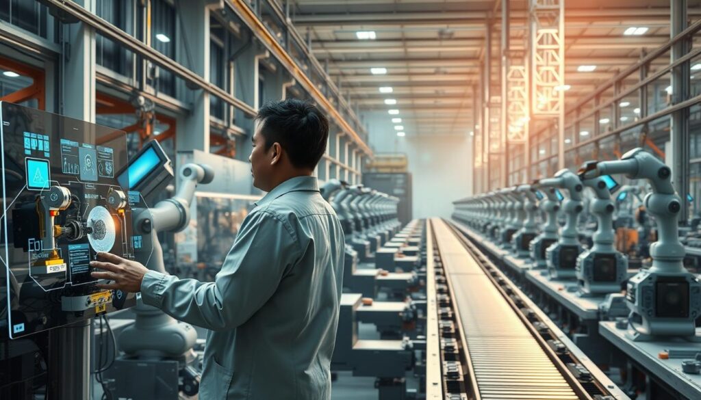 AI industrial applications in manufacturing initiatives