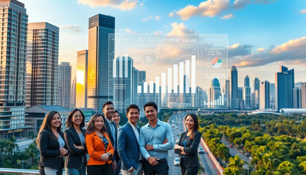 Asian companies AI CLV success