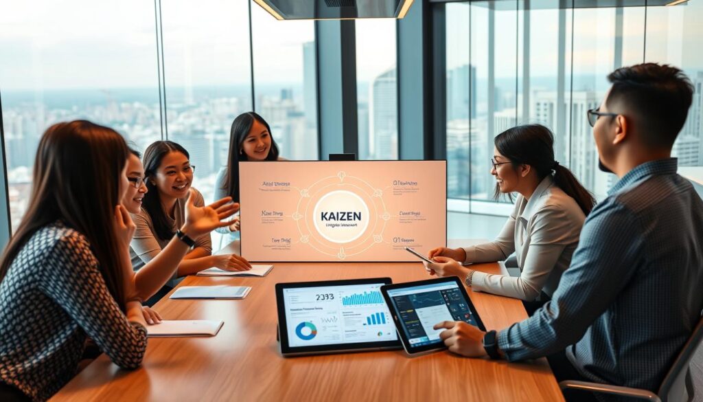 AI and Kaizen in business