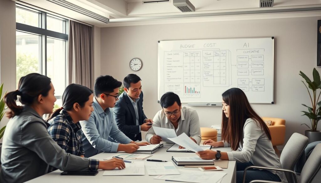 budget estimation strategies in AI projects