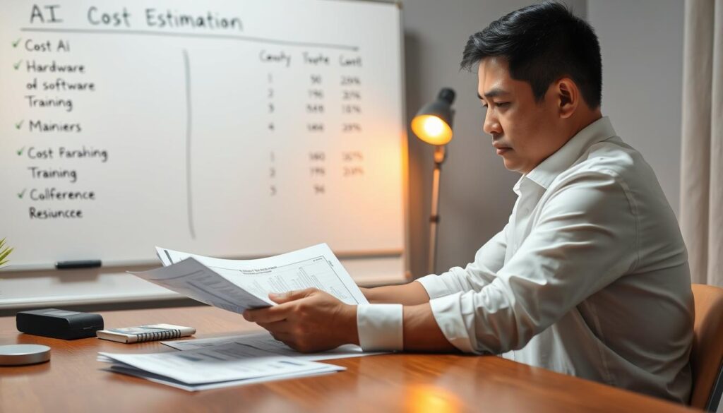 cost estimation for AI solutions