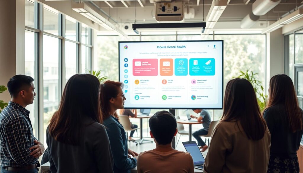 AI mental health tools in workplace support