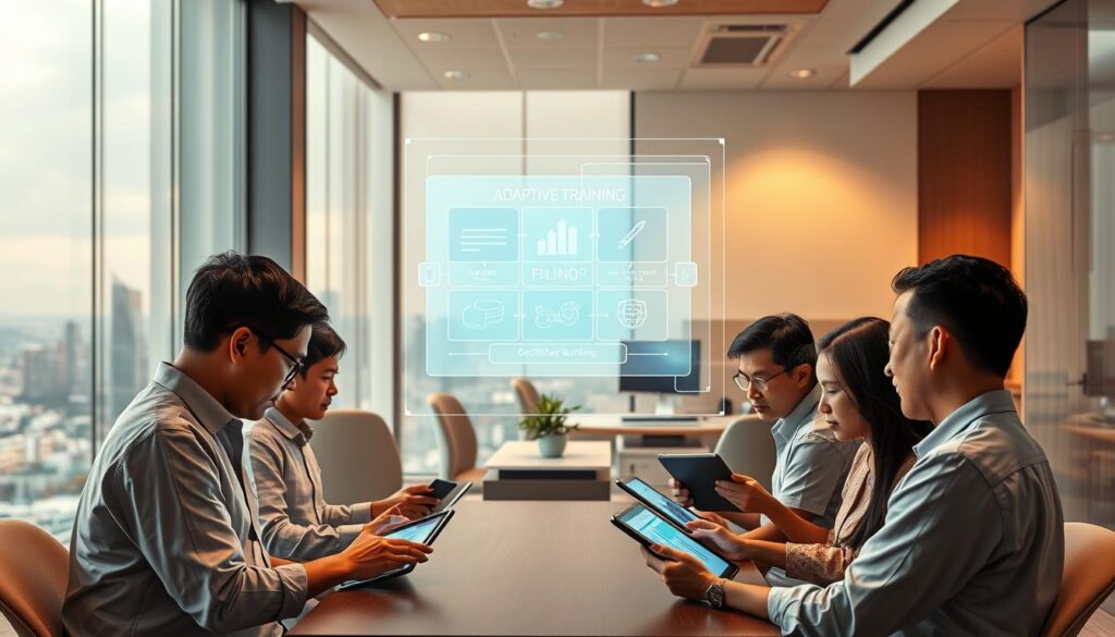 continuous learning and adaptive training modules