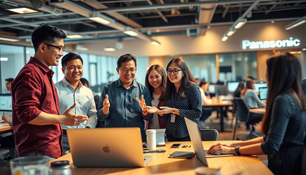 language AI success in Panasonic Connect