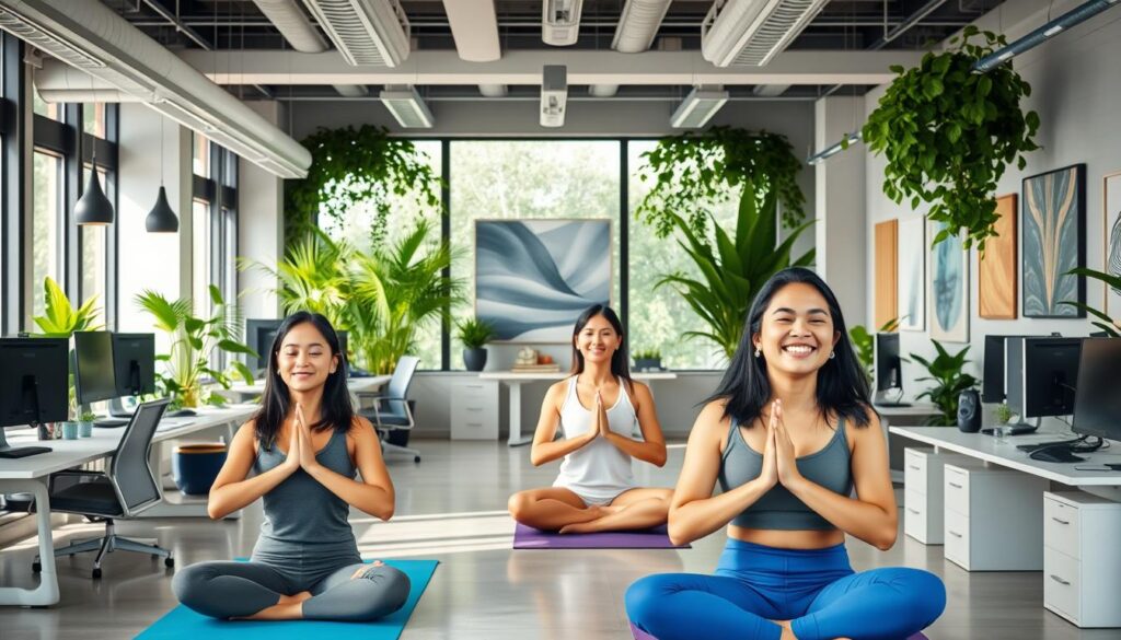 digital well-being initiatives supporting employee health